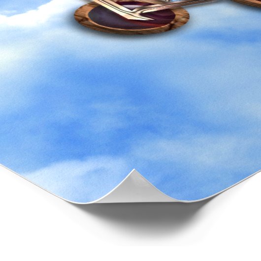 Holzbohrer Poster (Ecke)