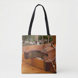 Holzboot Baum-Yoke-Schulter-Tasche Tasche