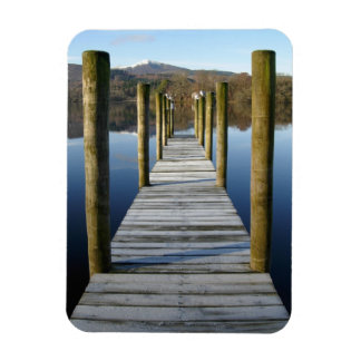 Holzbootanlegestelle am Derwentwater Magnet