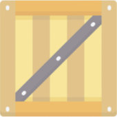 Holzbox Aufkleber (Vorderseite)