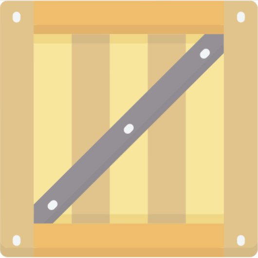 Holzbox Aufkleber (Vorderseite)