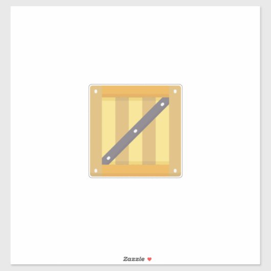Holzbox Aufkleber (Blatt)