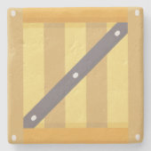 Holzbox Steinuntersetzer (Vorderseite)