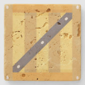 Holzbox Steinuntersetzer (Vorderseite)