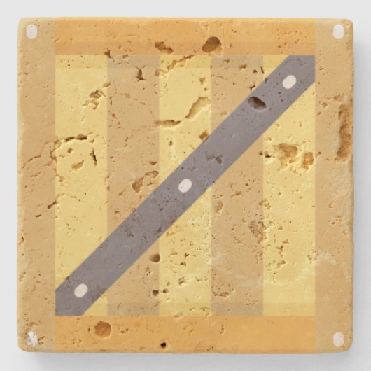 Holzbox Steinuntersetzer (Vorderseite)