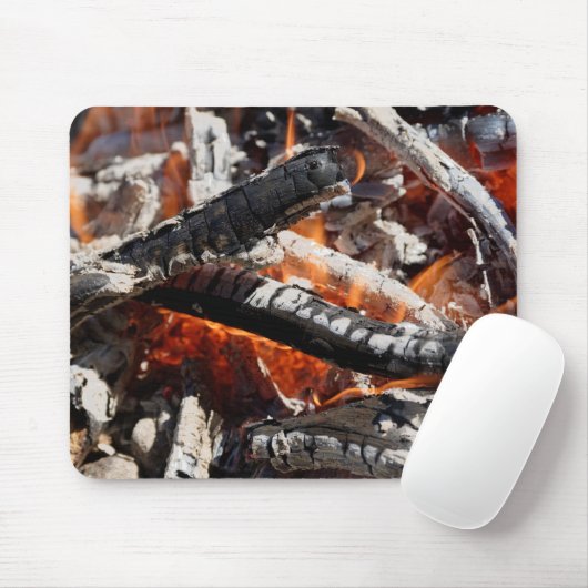Holzbrand Mousepad (Mit Mouse)