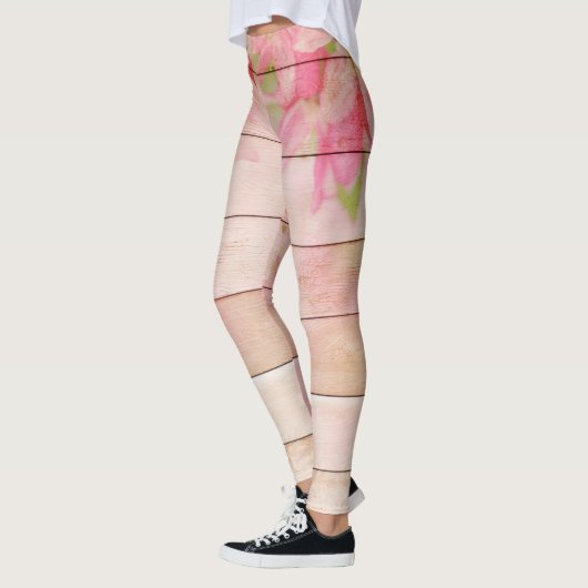 Holzbrett Leggings (Links)