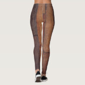 Holzbrett Leggings (Rückseite)