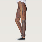 Holzbrett Leggings (Links)