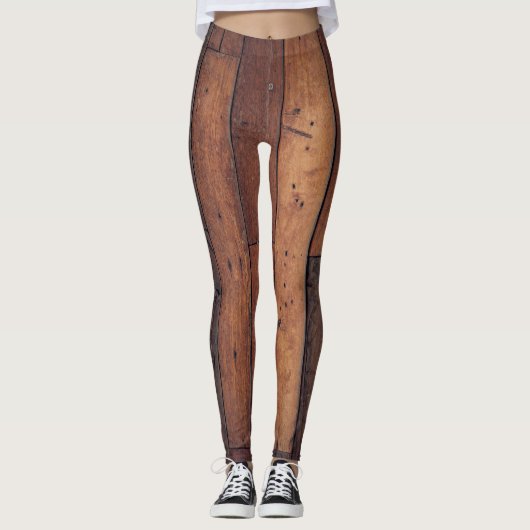 Holzbrett Leggings (Vorderseite)