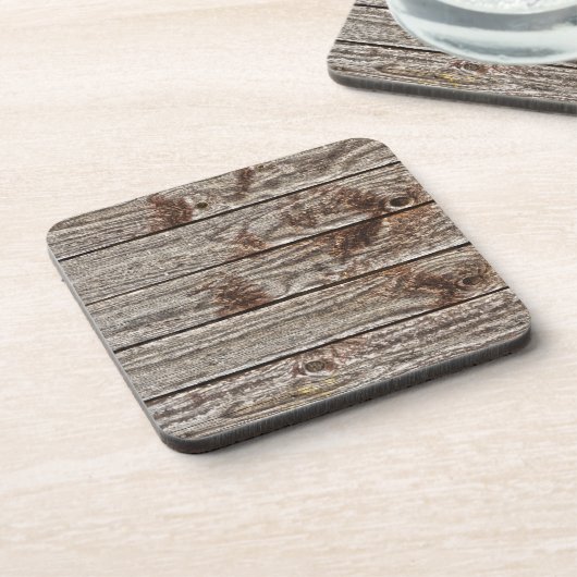 Holzbretter aus Not, Untersetzer Set (Linke Seite)