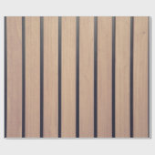 Holzbretter Geschenkpapier (Flach)