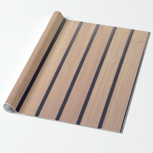 Holzbretter Geschenkpapier