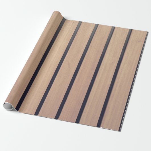 Holzbretter Geschenkpapier (Ungerollt)