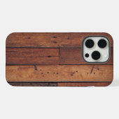 Holzbretter iPhone Hülle (Rückseite (Horizontal))