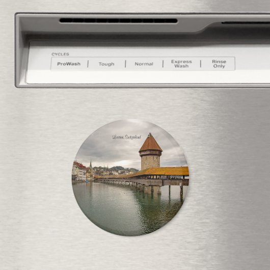Holzbrücke Luzern Schweiz Magnet (In Situ (Geschirrspüler))