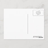 Holzbrücke Postkarte (Rückseite)