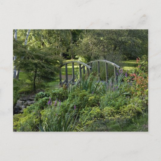 Holzbrücke Postkarte (Vorderseite)