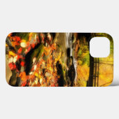 Holzbrücke und Bach im Herbst Case-Mate iPhone Hülle (Rückseite (Horizontal))
