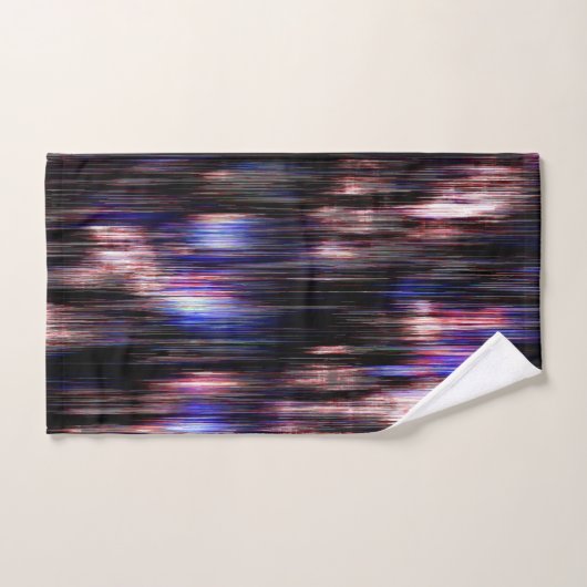 Holzbürste mit Neonfärben? Badhandtuch Set (Handtuch)