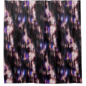 Holzbürste mit Neonfärben? Duschvorhang (Vorderseite)