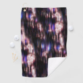 Holzbürste mit Neonfärben? Golfhandtuch (Insitu)