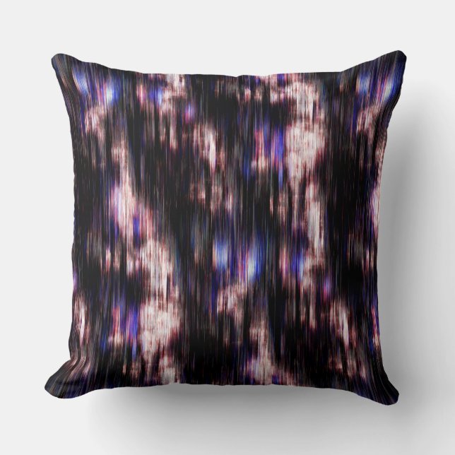 Holzbürste mit Neonfärben? Kissen (Vorderseite)