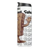 Holzcharakter Tunq Thermosbecher (Nach rechts gedreht)