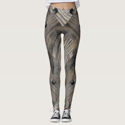 Holzdeck Leggings (Vorderseite)