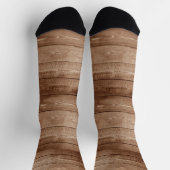 Holzdeck Socken (Oben)