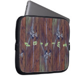 Holzdecke, Chrome-Lüfter Laptopschutzhülle (Vorne Rechts)