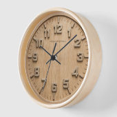 Holzdekor-Quarz-Uhr Uhr (Winkel)