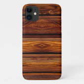 Holzdesign Case-Mate iPhone Hülle (Rückseite)