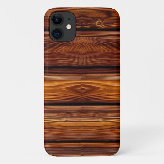Holzdesign Case-Mate iPhone Hülle (Rückseite)