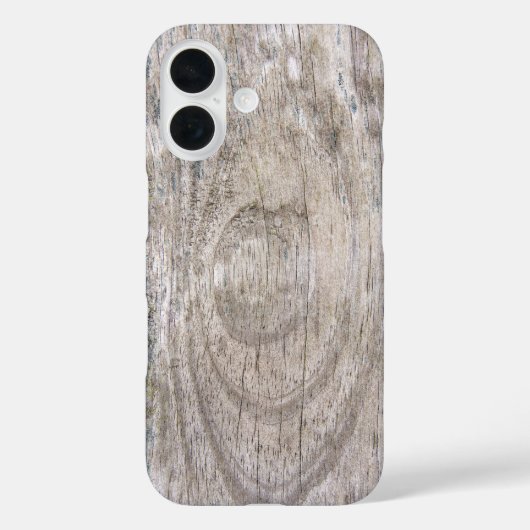 Holzdesign Case-Mate iPhone Hülle (Rückseite)