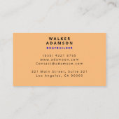 Holzdesign (Handyman Work) sieht aus wie Holz Visitenkarte (Rückseite)