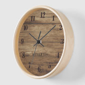 Holzdesign Uhr (Winkel)
