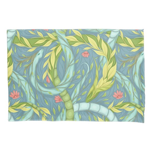 Holzdrachen Kissenbezug (Vorderseite)