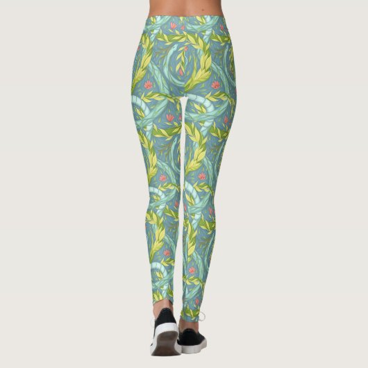 Holzdrachen Leggings (Rückseite)