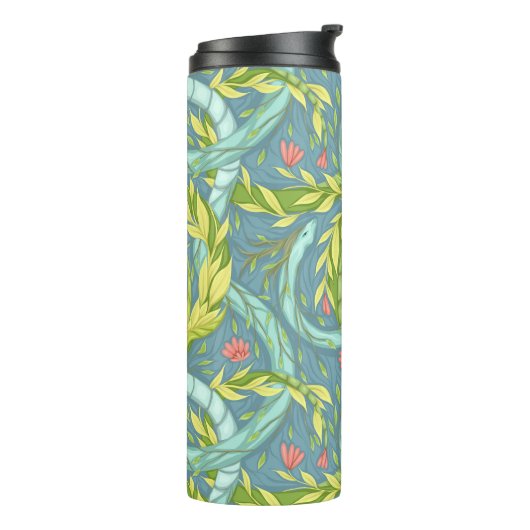 Holzdrachen Thermosbecher (Nach links gedreht)