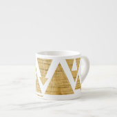 Holzdreiecke und -pfeile espressotasse (Vorderseite Rechts)