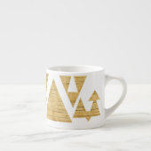 Holzdreiecke und -pfeile espressotasse (Rechts)