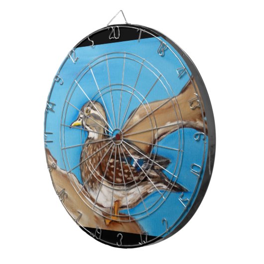 HOLZDUCK DARTSCHEIBE (Vorderseite rechts)