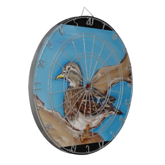 HOLZDUCK DARTSCHEIBE (Vorderseite Links)