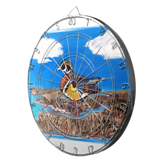 HOLZDUCK DARTSCHEIBE (Vorderseite rechts)