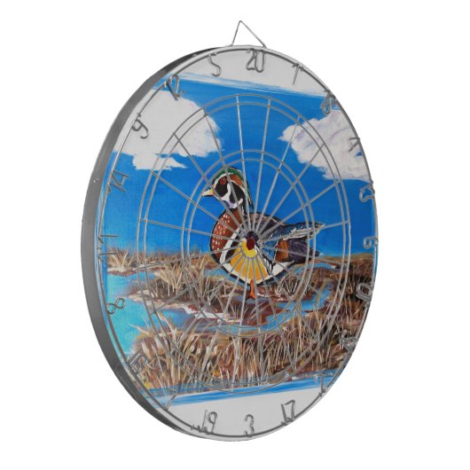 HOLZDUCK DARTSCHEIBE (Vorderseite Links)