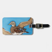 HOLZDUCK GEPÄCKANHÄNGER (Vorderseite horizontal)