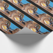 HOLZDUCK GESCHENKPAPIER (Ecke)