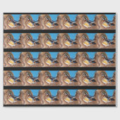 HOLZDUCK GESCHENKPAPIER (Flach)