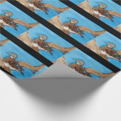 HOLZDUCK GESCHENKPAPIER (Ecke)